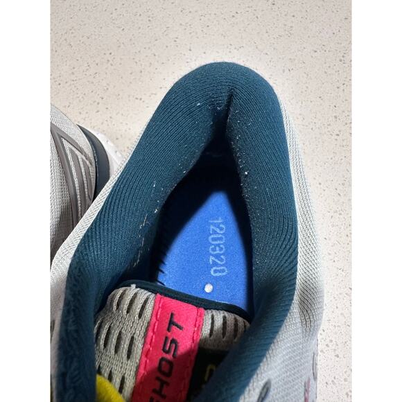 Brooks Ghost 13 Running Shoes Women's Sz 10 B Ice Flow Pink Sneakers - Picture 6 of 7